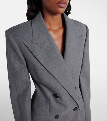 Double-breasted wool tuxedo jacket | Givenchy