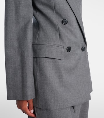 Double-breasted wool tuxedo jacket | Givenchy