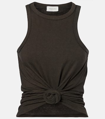 Tank top de algodón y seda | Magda Butrym