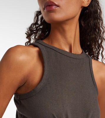 Tank top de algodón y seda | Magda Butrym