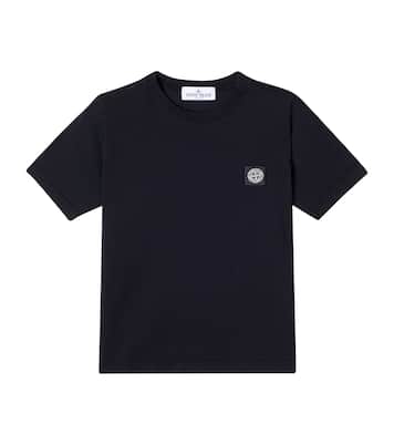 Camiseta de jersey de algodón | Stone Island Junior