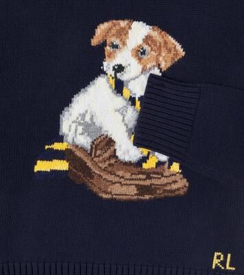 인타르시아 코튼 스웨터 | Polo Ralph Lauren Kids