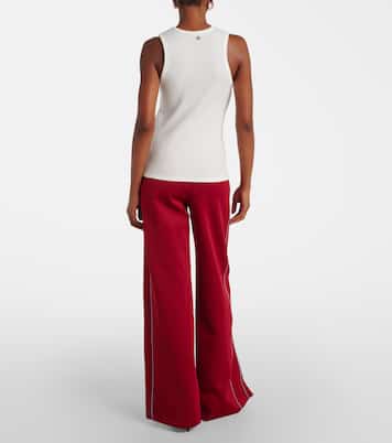 Embellished cotton-blend tank top | Rabanne