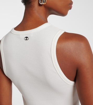 Embellished cotton-blend tank top | Rabanne