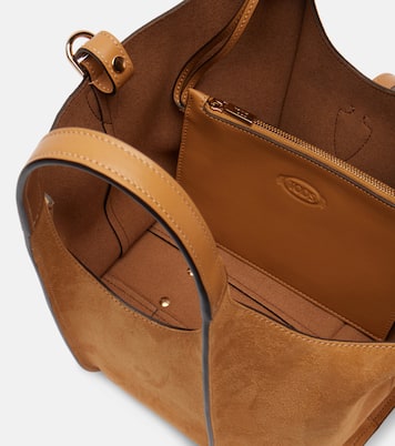 T Timeless Small suede tote bag | Tod's