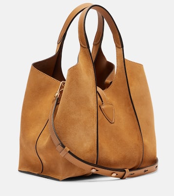 T Timeless Small suede tote bag | Tod's