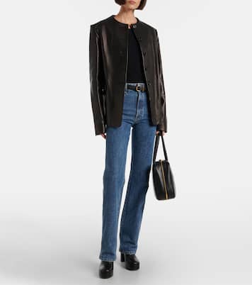 Ankle Boots Jodie aus Leder | Staud