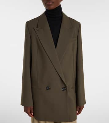 Blazer en laine mélangée | Toteme