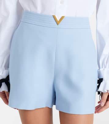 Crepe Couture VGold shorts | Valentino