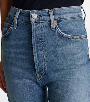 90's Pinch Waist high-rise straight jeans | Agolde