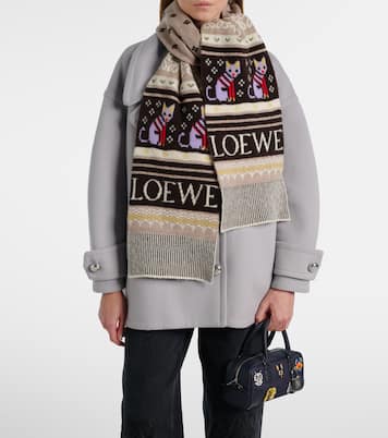 Wool-blend scarf | Loewe