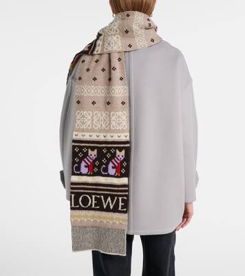 Wool-blend scarf | Loewe