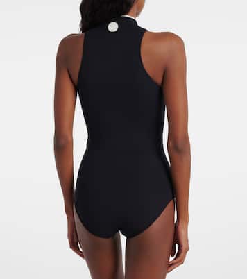 Katya zip-up swimsuit | Hunza G