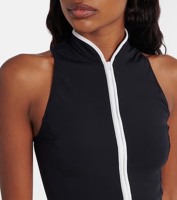 Katya zip-up swimsuit | Hunza G