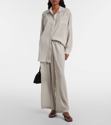 Mika 시어 와이드 팬츠 | Jade Swim