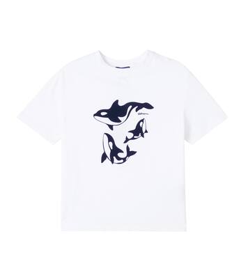 Orcas cotton jersey T-shirt | Vilebrequin Kids