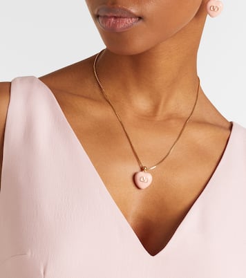 Collar con colgante y VLogo esmaltado | Valentino