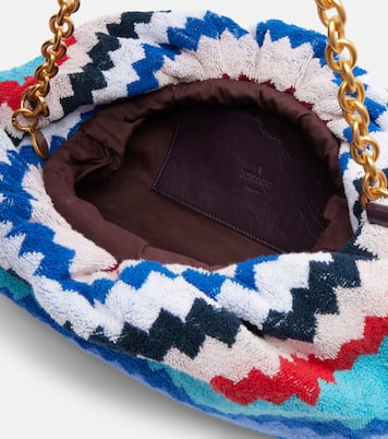 Zigzag terry clutch | Missoni