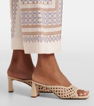 Ernestina braided leather mules | Souliers Martinez
