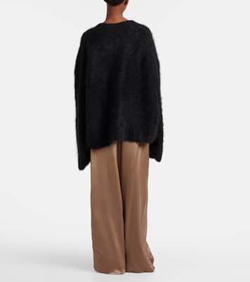 Satin wide-leg pants | Toteme