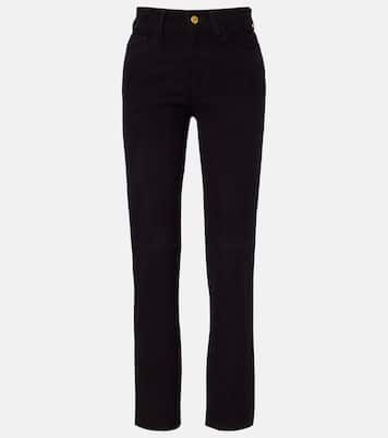 Pantalon droit Viva Paso en daim | Blazé Milano