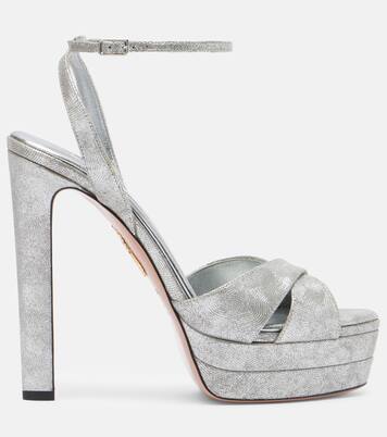 Divine 130 platform sandals | Aquazzura