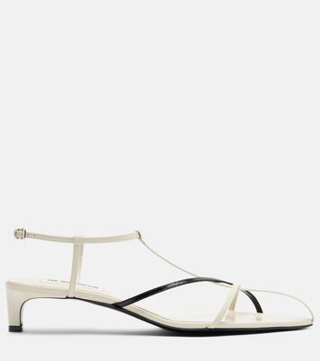 Leather sandals | Jil Sander