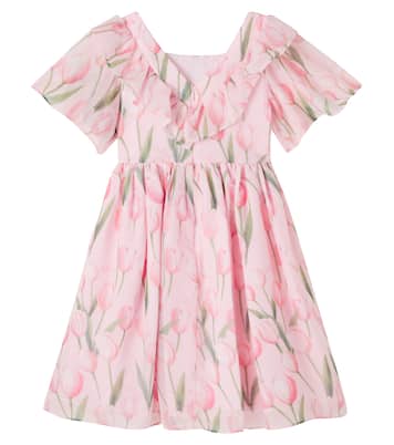 Floral ruffled dress | Patachou