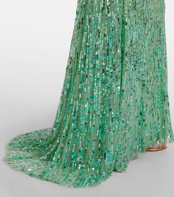 Ines embellished sequined gown | Jenny Packham