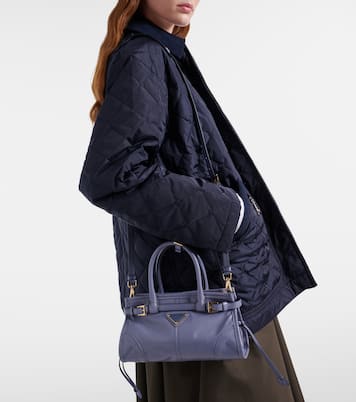 Prada Bonnie Mini leather top-handle bag | Prada