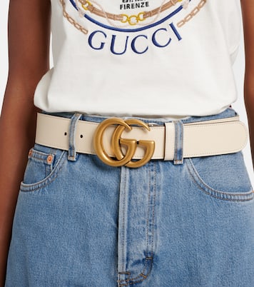 GG leather belt | Gucci