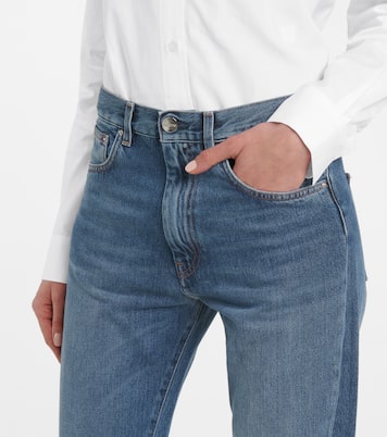 Jean droit à taille mi-haute | Toteme