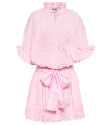 Besticktes Minikleid aus Baumwolle | Juliet Dunn