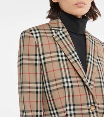Vintage Check wool blazer | Burberry