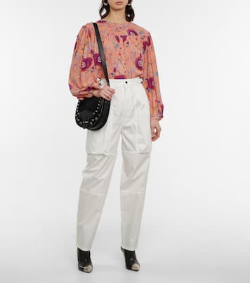 Pantalones tapered Ferima de algodón | Isabel Marant
