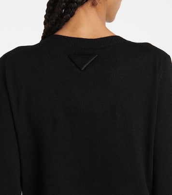 Jersey de cachemir con cordones | Prada