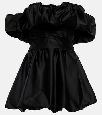 Astoria off-shoulder satin minidress | Simkhai