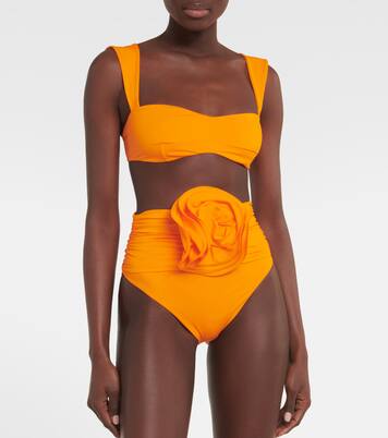 Corsage high-rise bikini bottoms | Magda Butrym