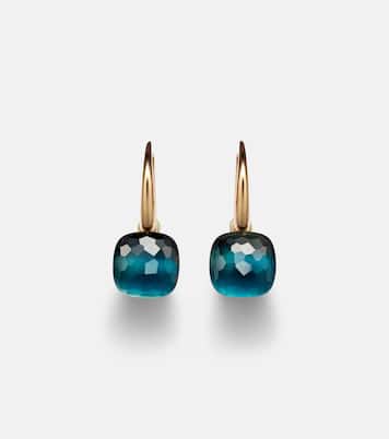 Boucles d’oreilles Nudo en or 18 ct et quartz rose | Pomellato