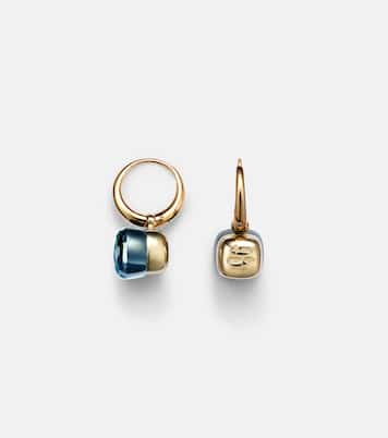 Boucles d’oreilles Nudo en or 18 ct et quartz rose | Pomellato