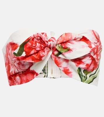 Bedrucktes Top aus Baumwolle | Dolce&Gabbana