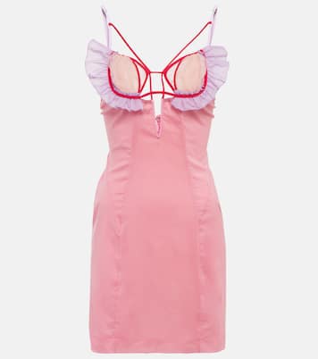 Silk-blend minidress | Nensi Dojaka