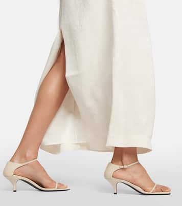 Sandalen aus Leder | Toteme