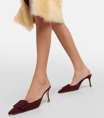 Maysale 70 suede mules | Manolo Blahnik