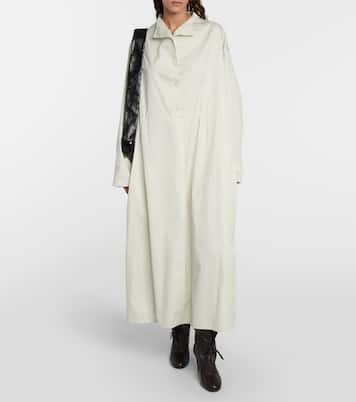Abito lungo in twill di cotone | Lemaire