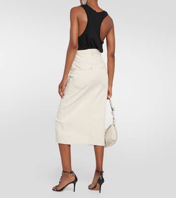 Gonna midi di jeans Vandy | Marant Etoile