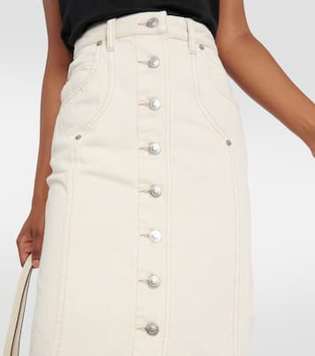 Gonna midi di jeans Vandy | Marant Etoile