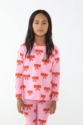 T-shirt in jersey di cotone con stampa | Tinycottons