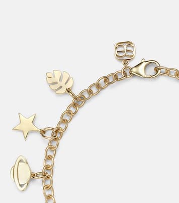 14kt gold charm bracelet | Sydney Evan