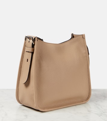 Medium leather shoulder bag | Prada
